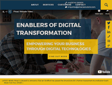 Tablet Screenshot of pinaclsolutions.com